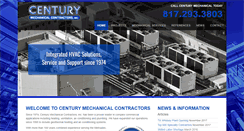 Desktop Screenshot of centurymech.com